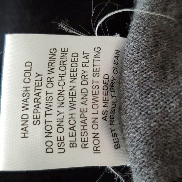 Pink Rose Black & Gray Striped Sweater Dress Med - Picture 7 of 7